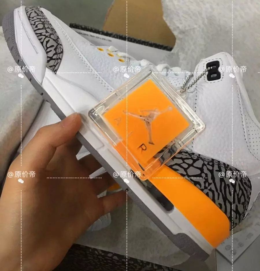 Air Jordan 3 Fraen Laser Orange CK9246-108 Release Datum