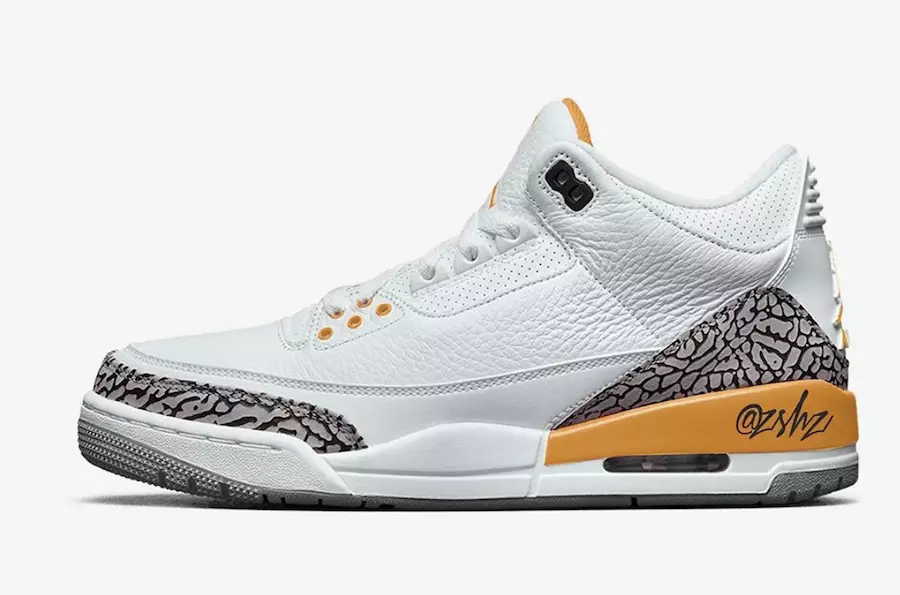 Air Jordan 3 WMNS Laser Orange CK9246-108 Julkaisupäivä