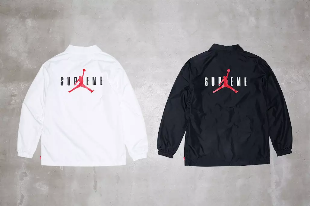 Supreme Air Jordan Geyim Kolleksiyası