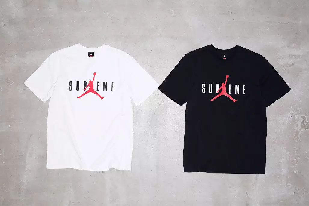 Коллекция одежды Supreme x Air Jordan