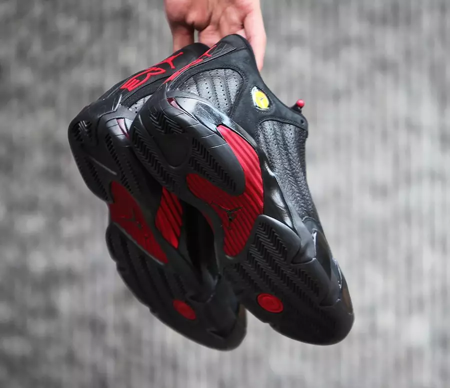 Air Jordan 14 Retro နောက်ဆုံးရိုက်ချက် 2018 Outsole