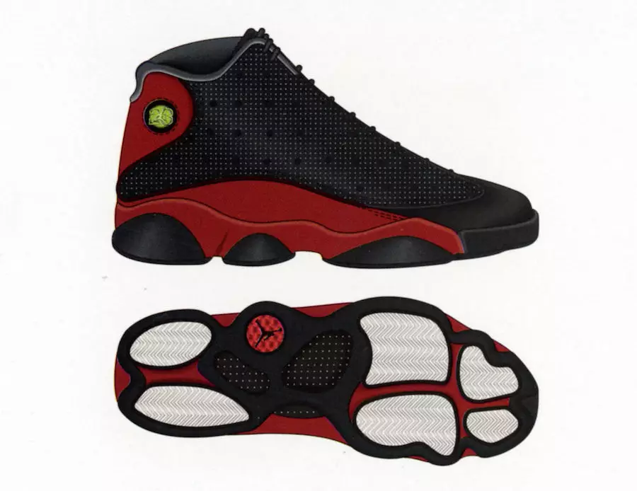 Air Jordan 13 Bred History Siste skudd