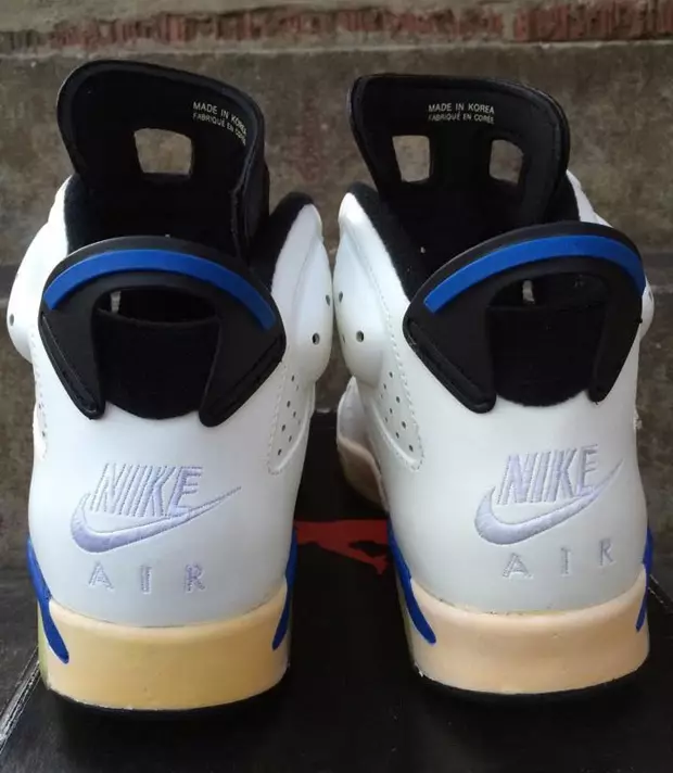 Nike Air Jordan 6 Sport Blue OG 1991 წელი