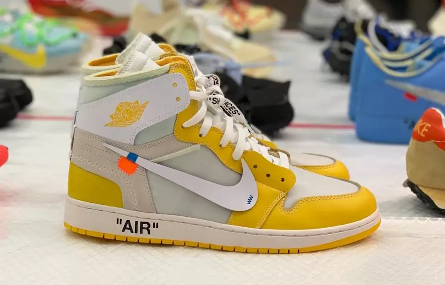 Off-White x Air Jordan 1 «Canary Yellow», возможно, скоро появится в продаже