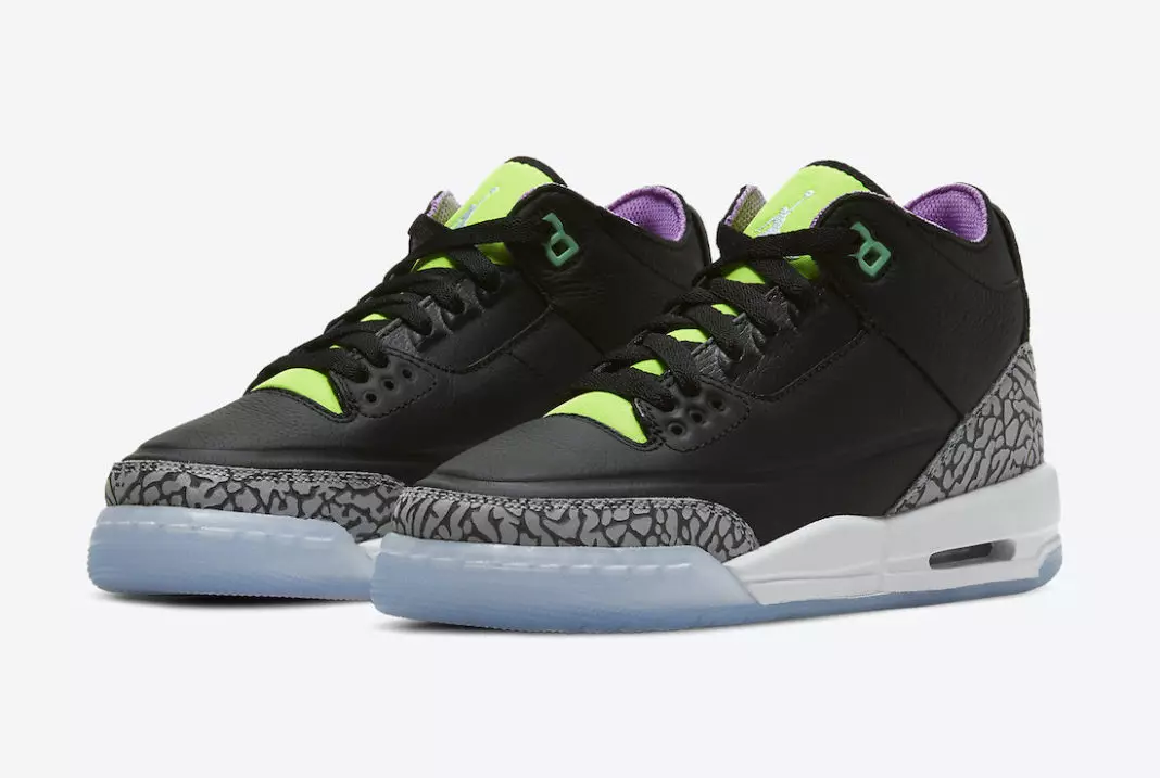 Air Jordan 3 Electric Green Kids DA2304-003 Megjelenés dátuma