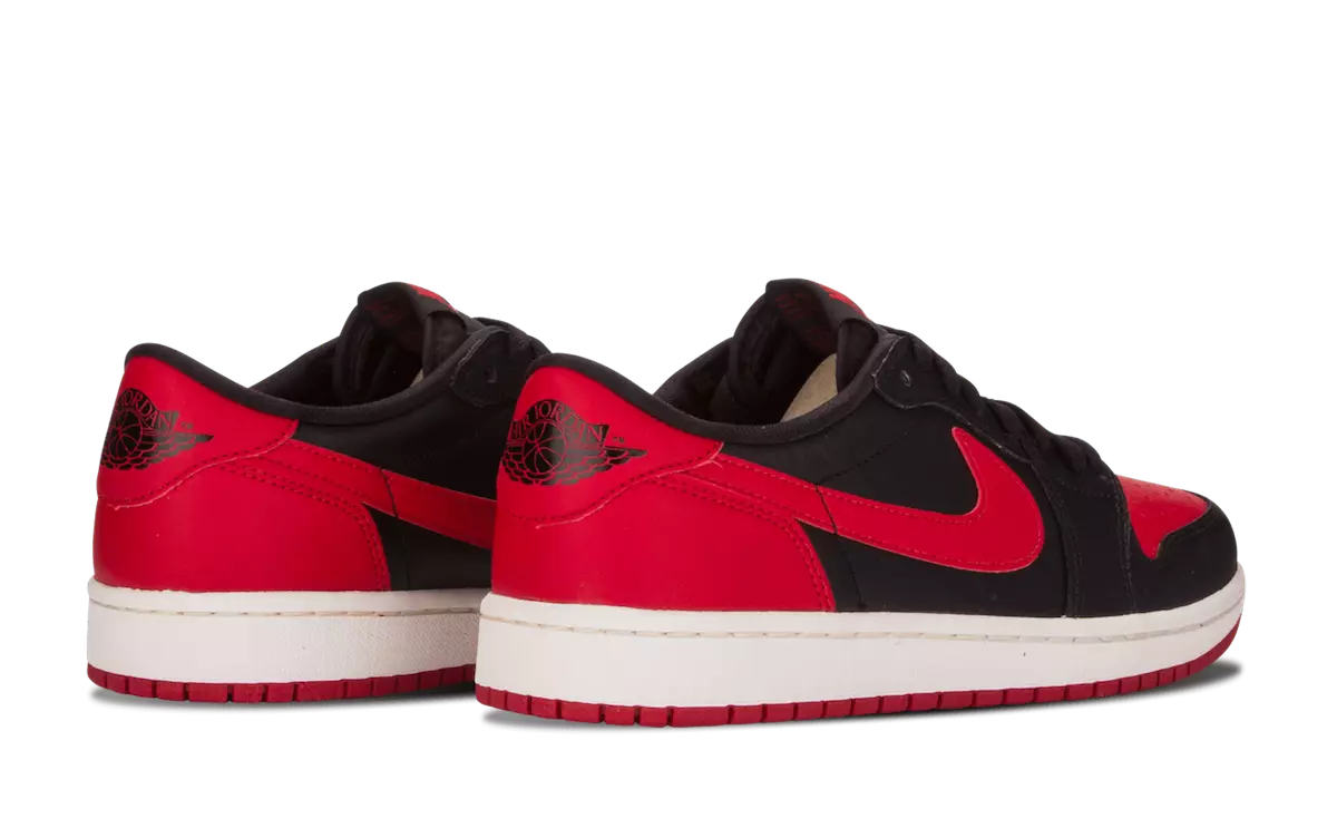 Air Jordan 1 төмен OG Bred