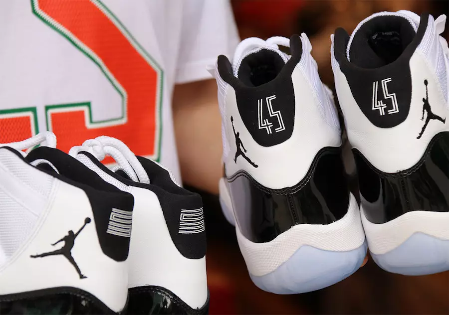 Air Jordan 11 Concord 2018 et 2011 Comparaison