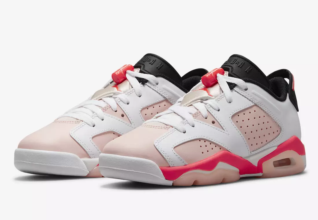 Oficiální fotografie Air Jordan 6 Low GS „Atmosphere“