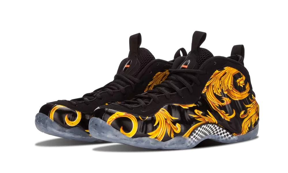 Жоғары Nike Air Foamposite One Қара түсті