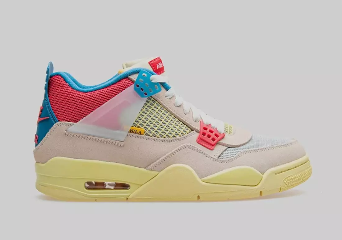 Union LA Air Jordan 4 Guava Data di rilascio