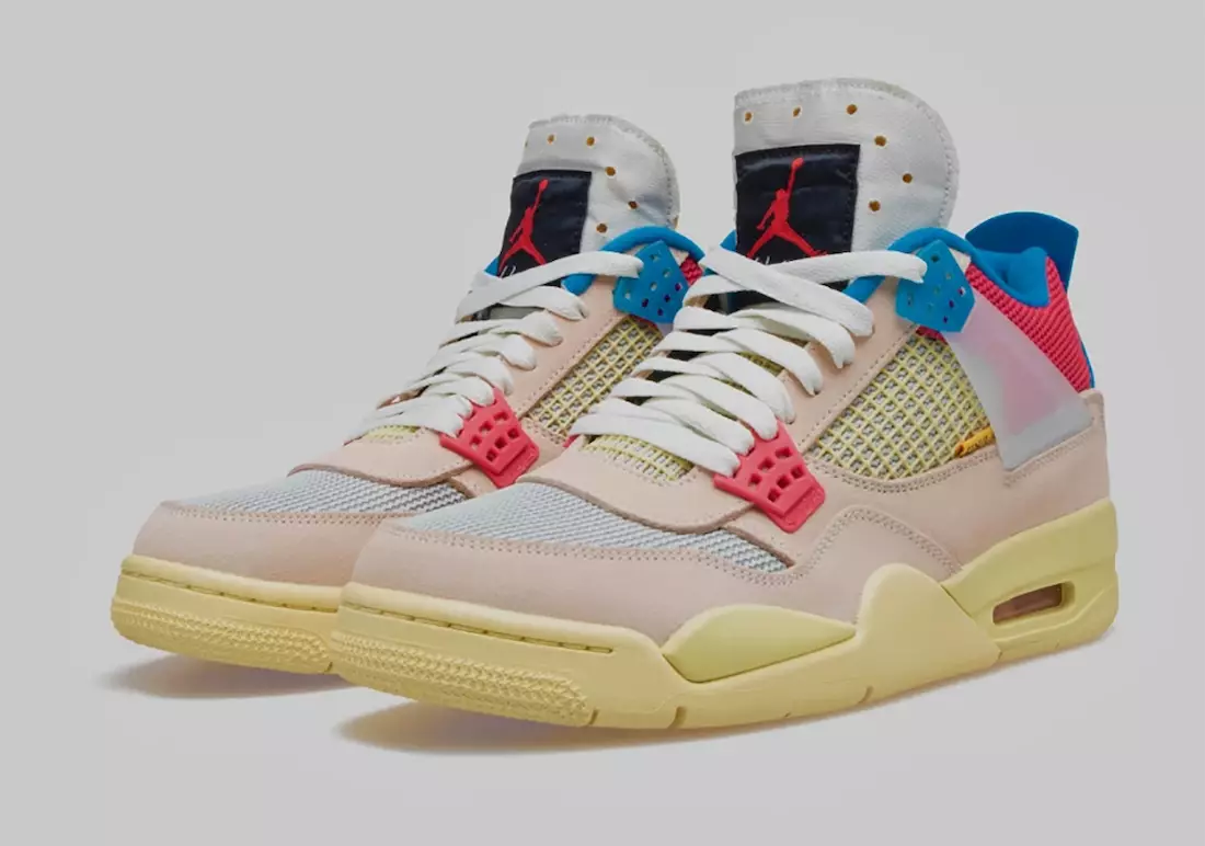 Union LA Air Jordan 4 Guava Data e Publikimit