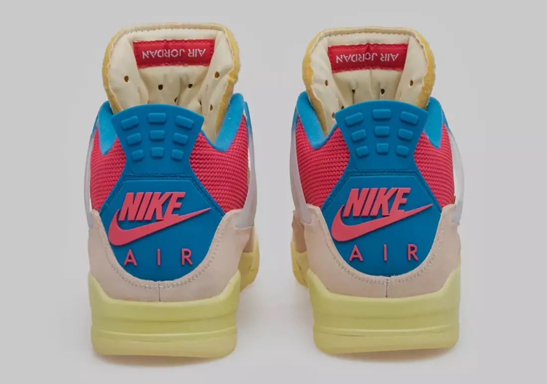 Útgáfudagur Union LA Air Jordan 4 Guava