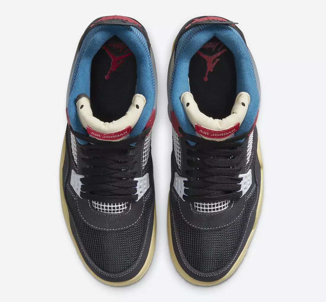 Union Air Jordan 4 Off Noir DC9533-001 Çıkış Tarihi Fiyatı