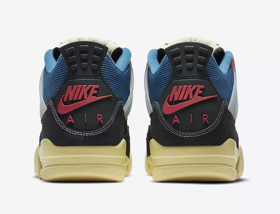 Union Air Jordan 4 Off Noir DC9533-001 تاریخ عرضه قیمت