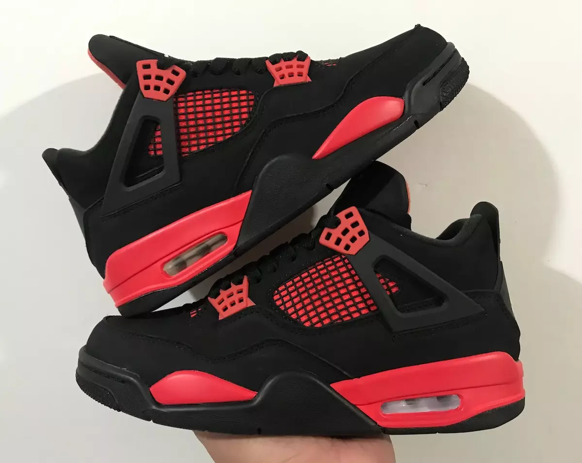 Air Jordan 4 Red Thunder Dáta Eisiúna