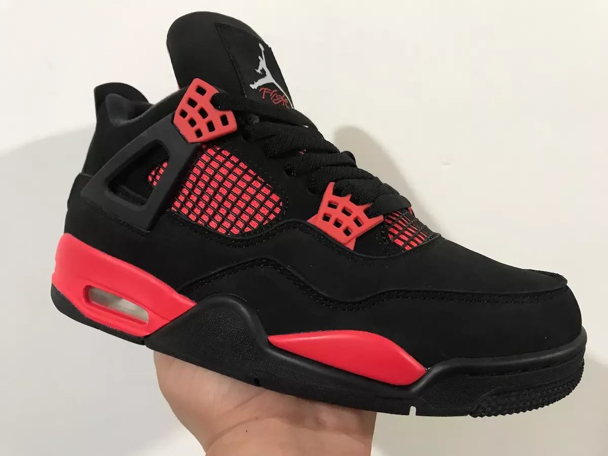 Data ta' Ħruġ tal-Air Jordan 4 Red Thunder