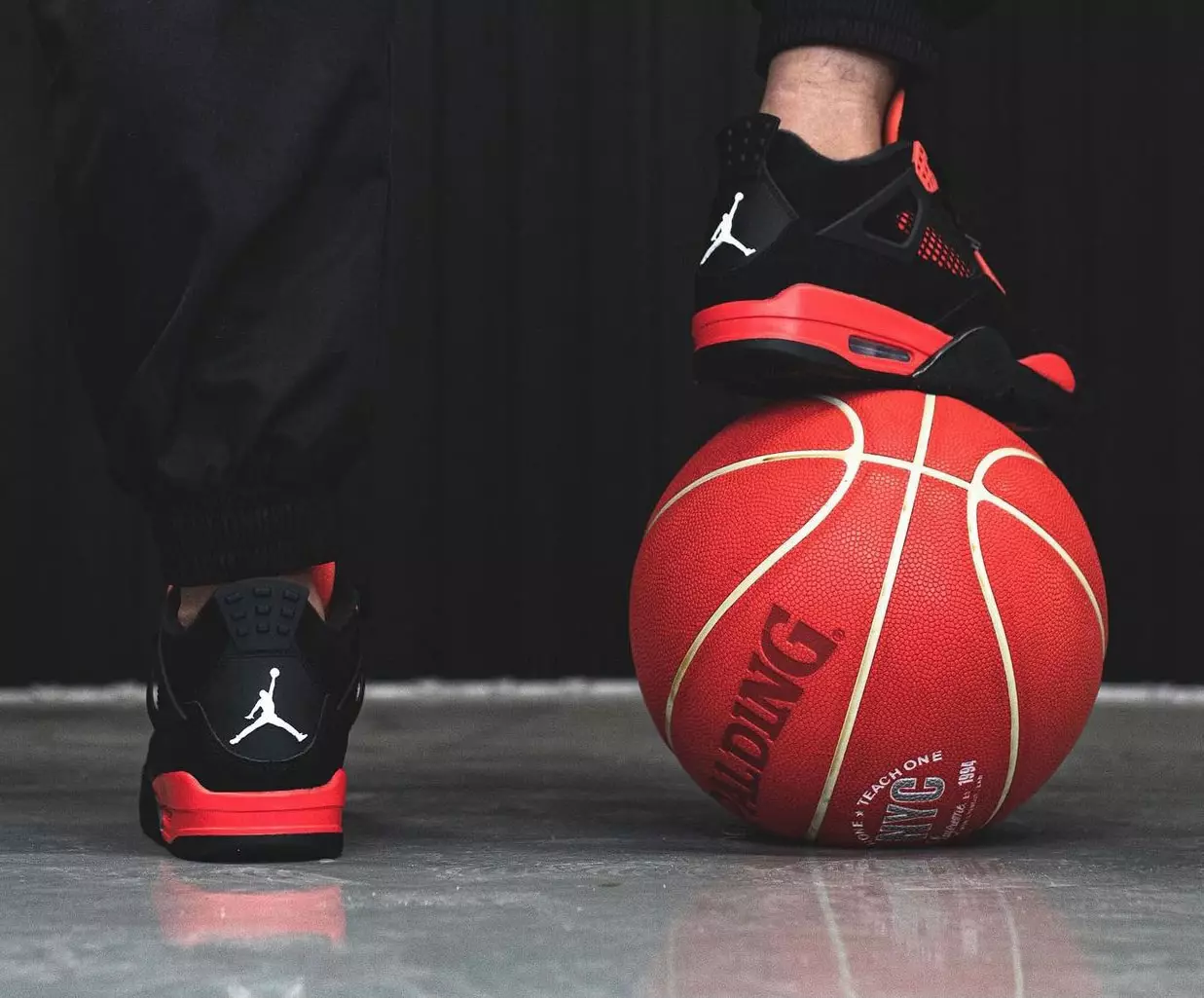 Air Jordan 4 Red Thunder CT8527-016 On-Feet