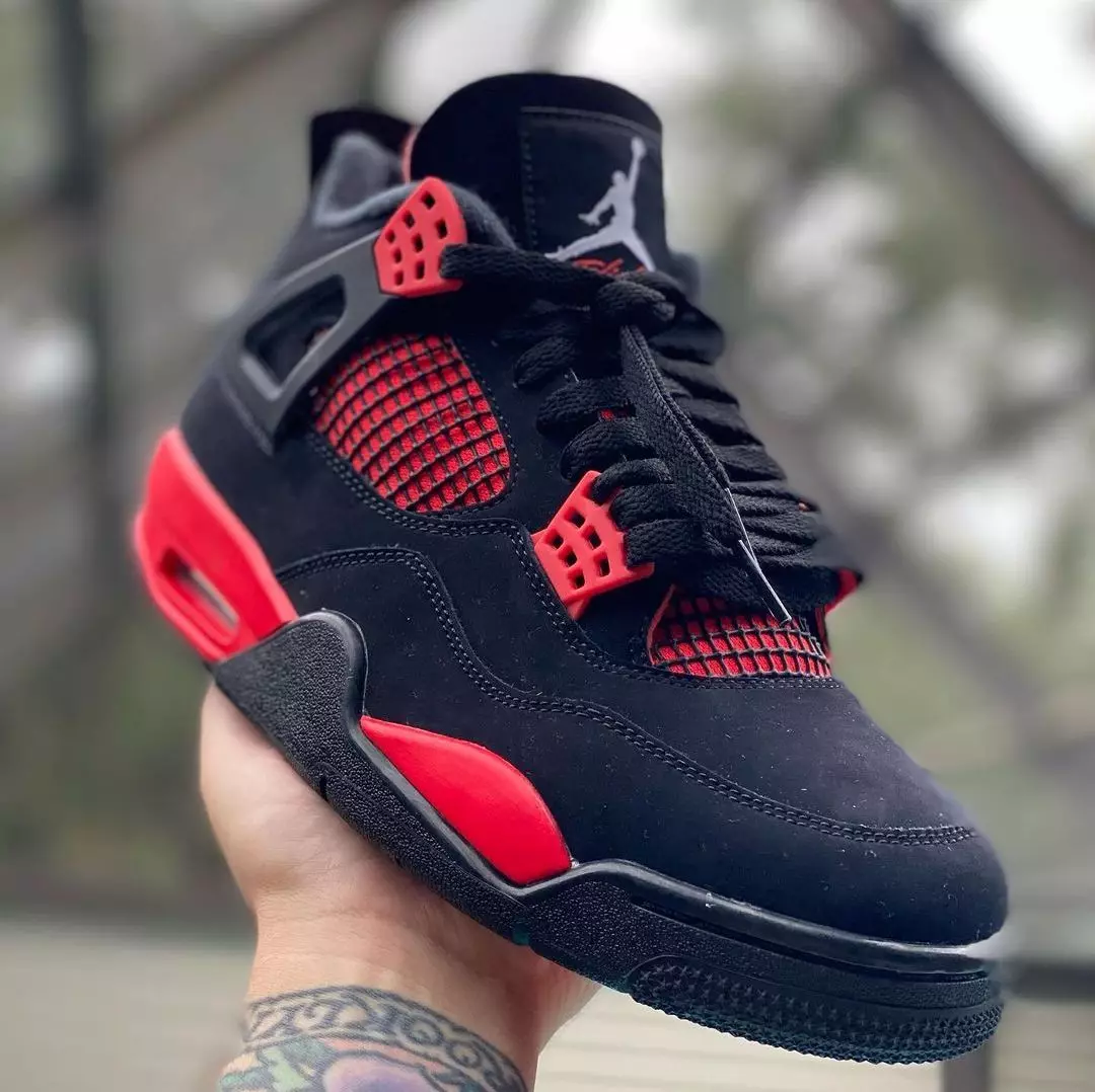 Air Jordan 4 Red Thunder CT8527-016 2021 Megjelenés dátuma