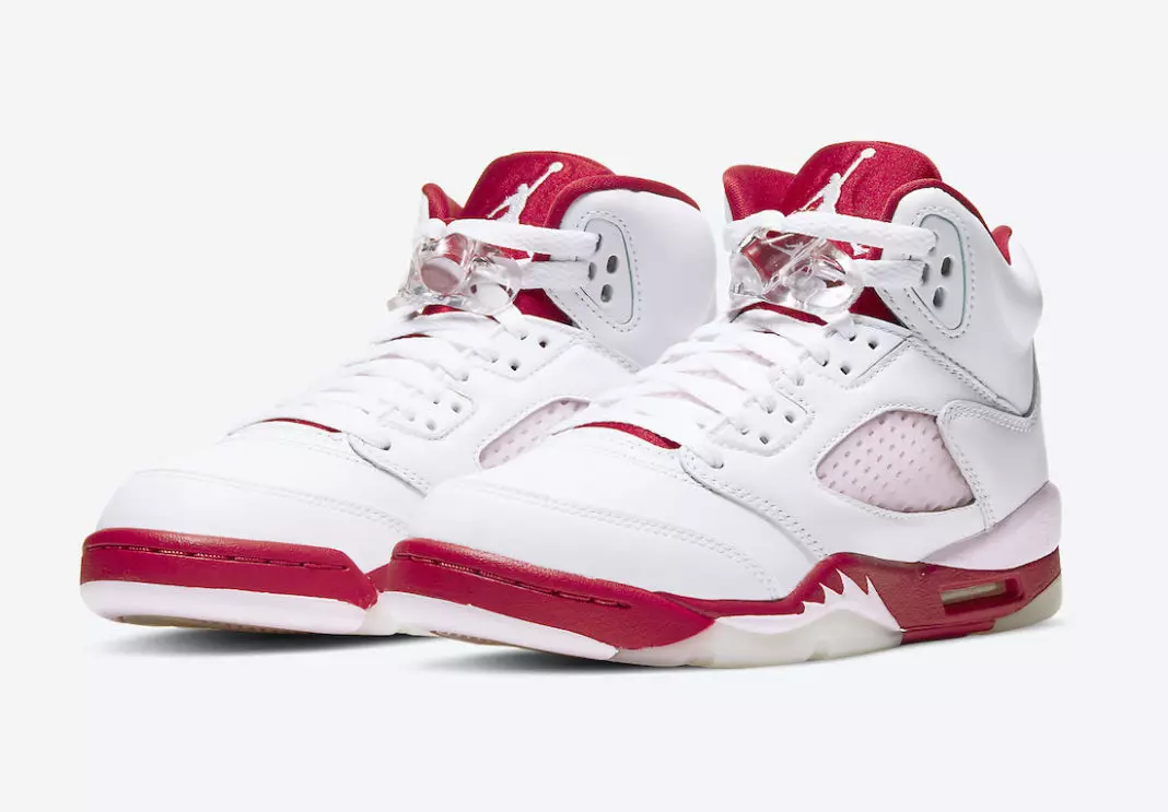 Air Jordan 5 GS Pink Foam Gym Red 440892-106 Izdošanas datums Cena-4