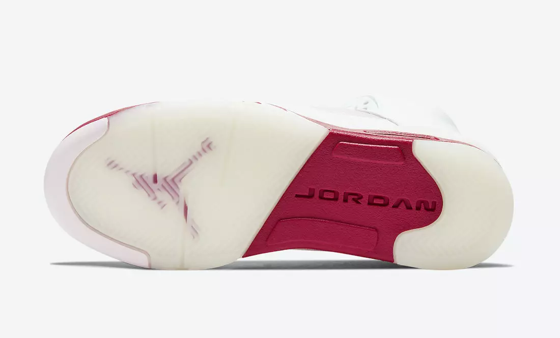 Air Jordan 5 GS Pink Foam Gym Red 440892-106 Útgáfudagur Verð-4