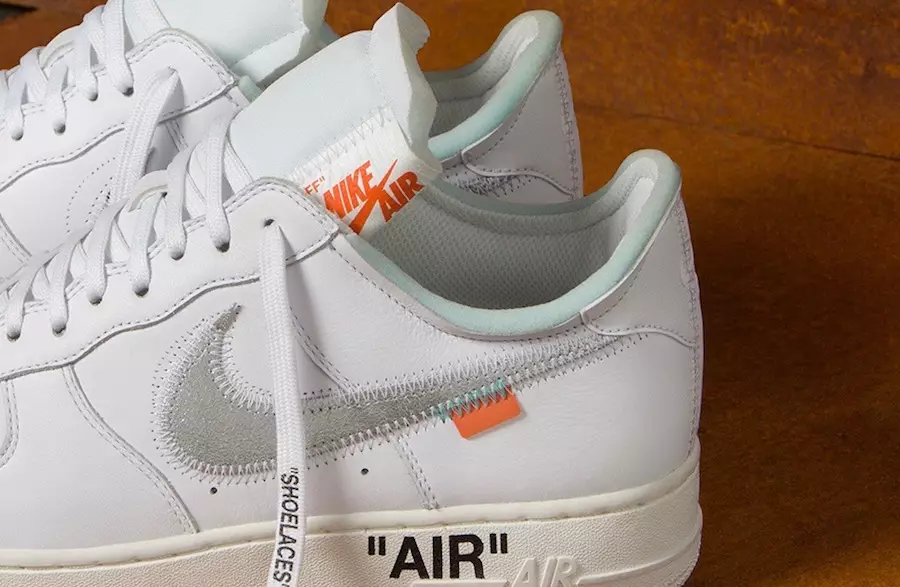 თეთრი ფერის x Nike Air Force 1 დაბალი