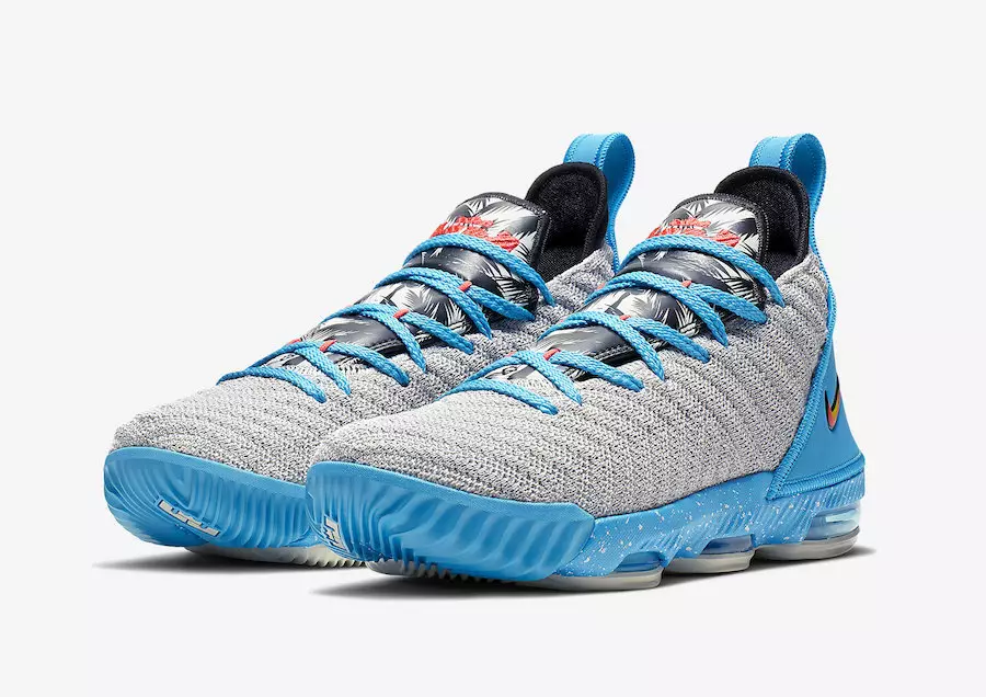 Nike LeBron 16 pentru copii se lansează în South Beach Vibes