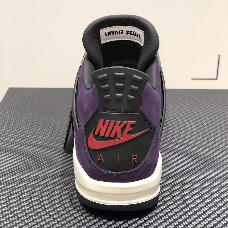 تراویس اسکات Air Jordan 4 Purple Friends Family