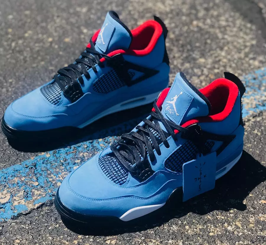 Travis Scott Air Jordan 4 izlaišanas datums