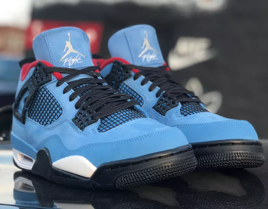 Travis Scott Air Jordan 4 Oilers шығарылым күні