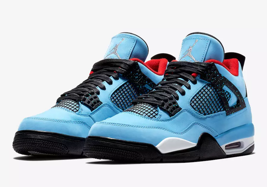 ტრევის სკოტი x Air Jordan 4 Cactus Jack