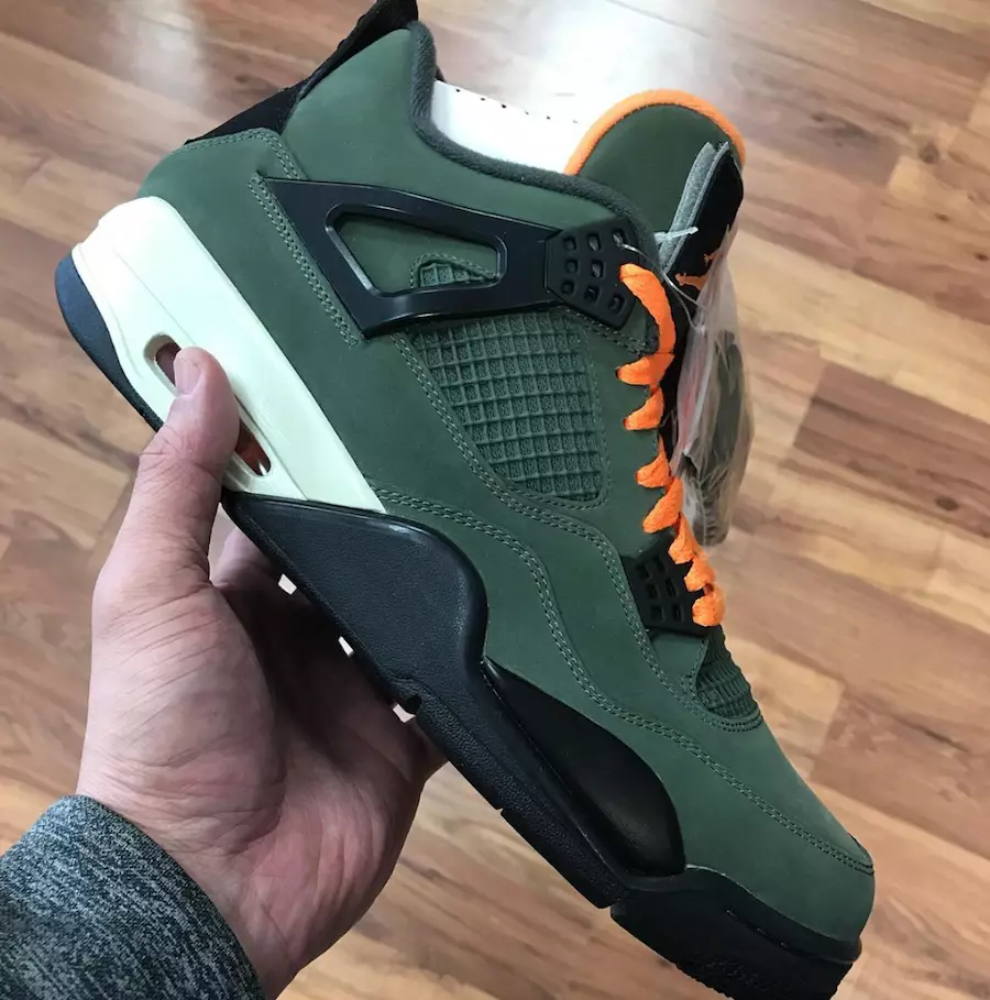 Undefeated Air Jordan 4 2018. gada izlaišanas datums