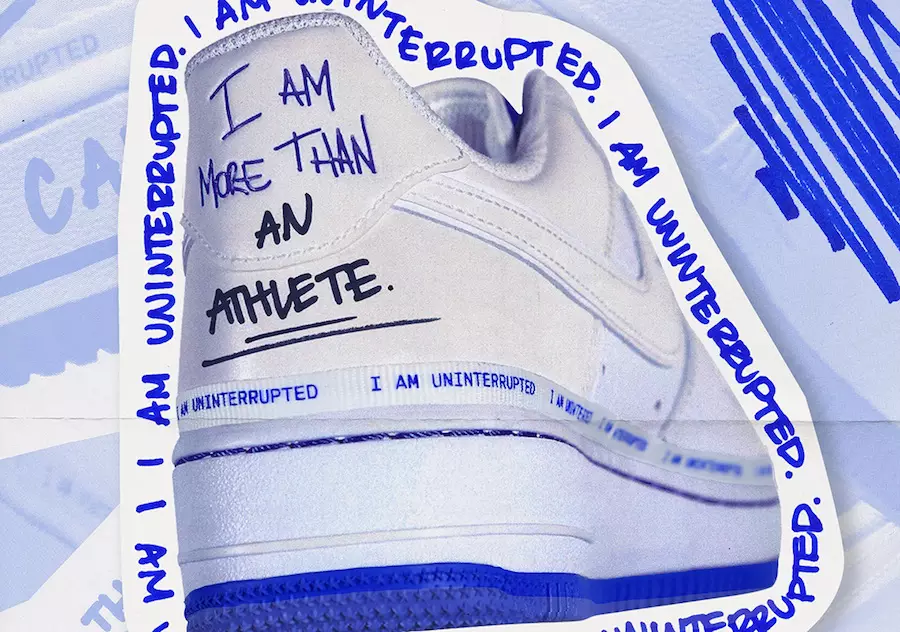 אַנינטעראַפּטיד Nike Air Force 1 מעלדונג טאָג פּרייַז