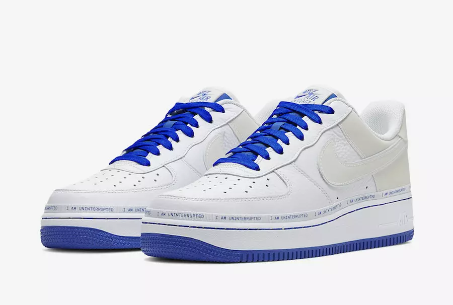 Nike Air Force 1 بدون انقطاع أكثر من CQ0494-100 تاريخ الإصدار