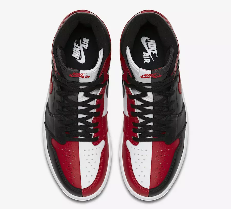 Air Jordan 1 האָמעפּאַגע צו היים מעלדונג טאָג