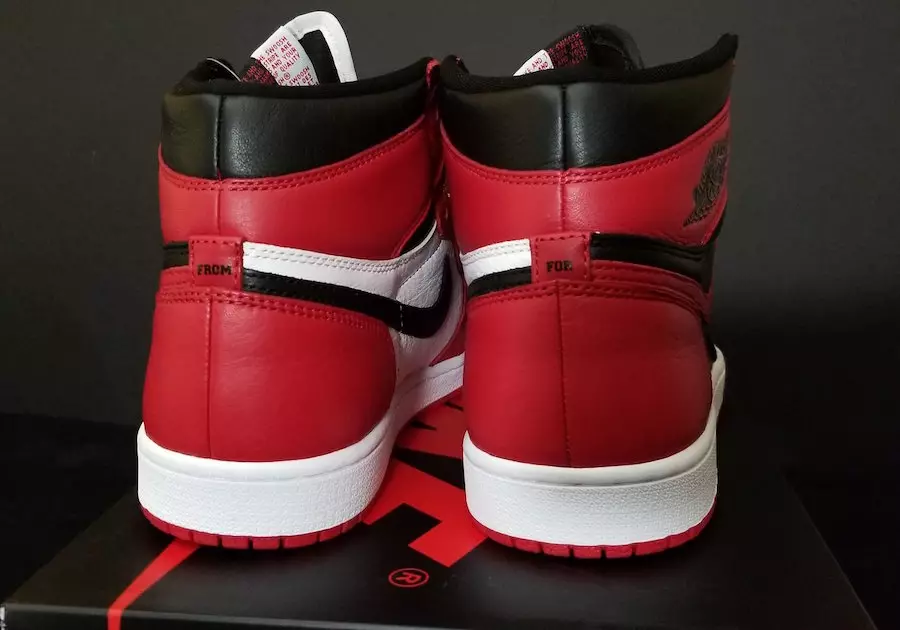 Air Jordan 1 Homazh në Chicago në Shtëpinë AR9880 023 Data e Publikimit