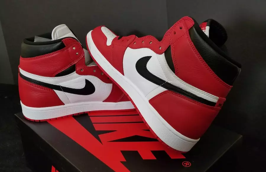 Air Jordan 1 Homazh në Chicago në Shtëpinë AR9880 023 Data e Publikimit