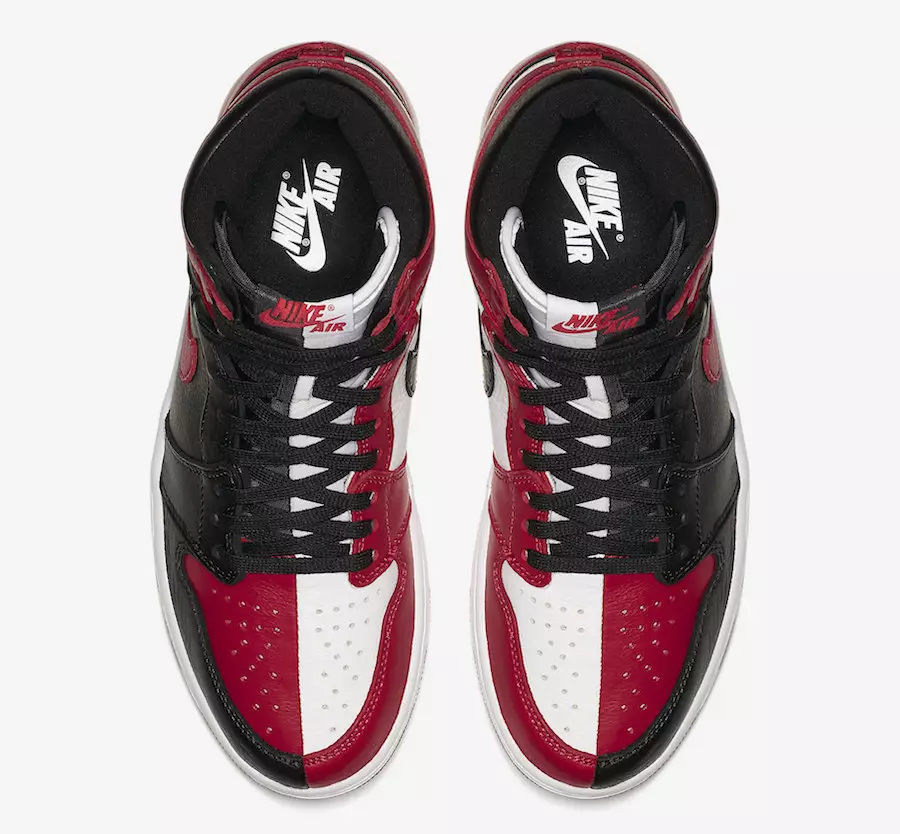 Foto ufficiali dell'esclusiva Air Jordan 1 di Chicago 13582_4