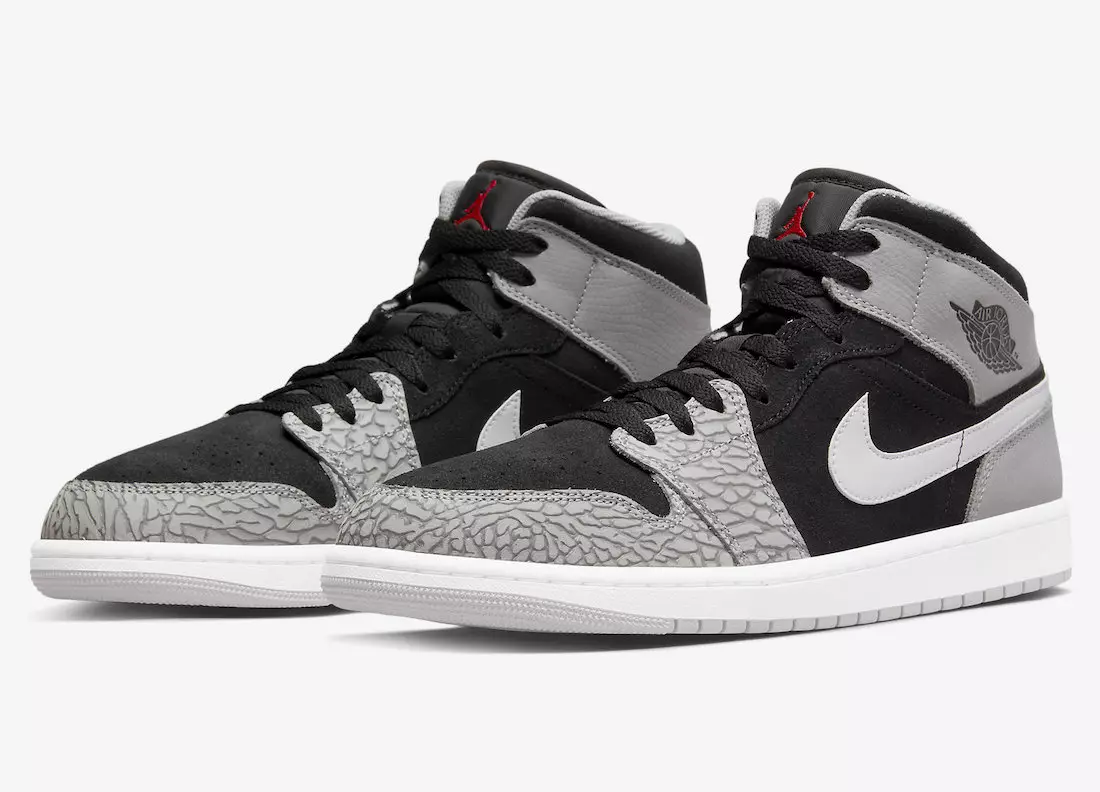 Air Jordan 1 Mid Elephant Toe DM1200-016 تاريخ الإصدار