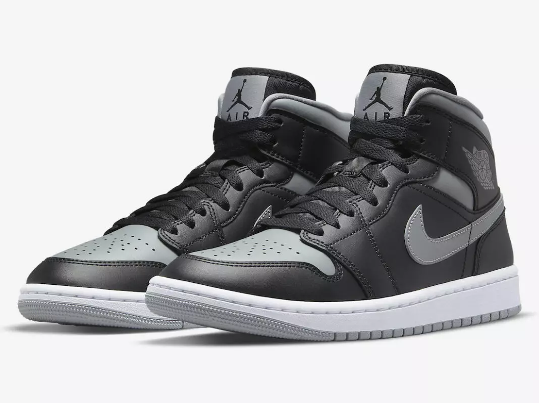 Дата выхода Air Jordan 1 Mid Black Grey BQ6472-007