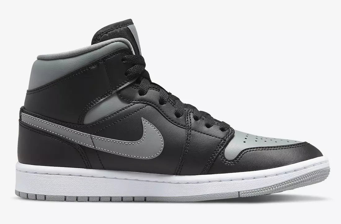 Air Jordan 1 Mid Black Grey BQ6472-007 תאריך יציאה