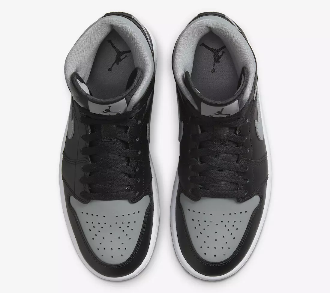 Air Jordan 1 Mid Black Grey BQ6472-007 תאריך יציאה