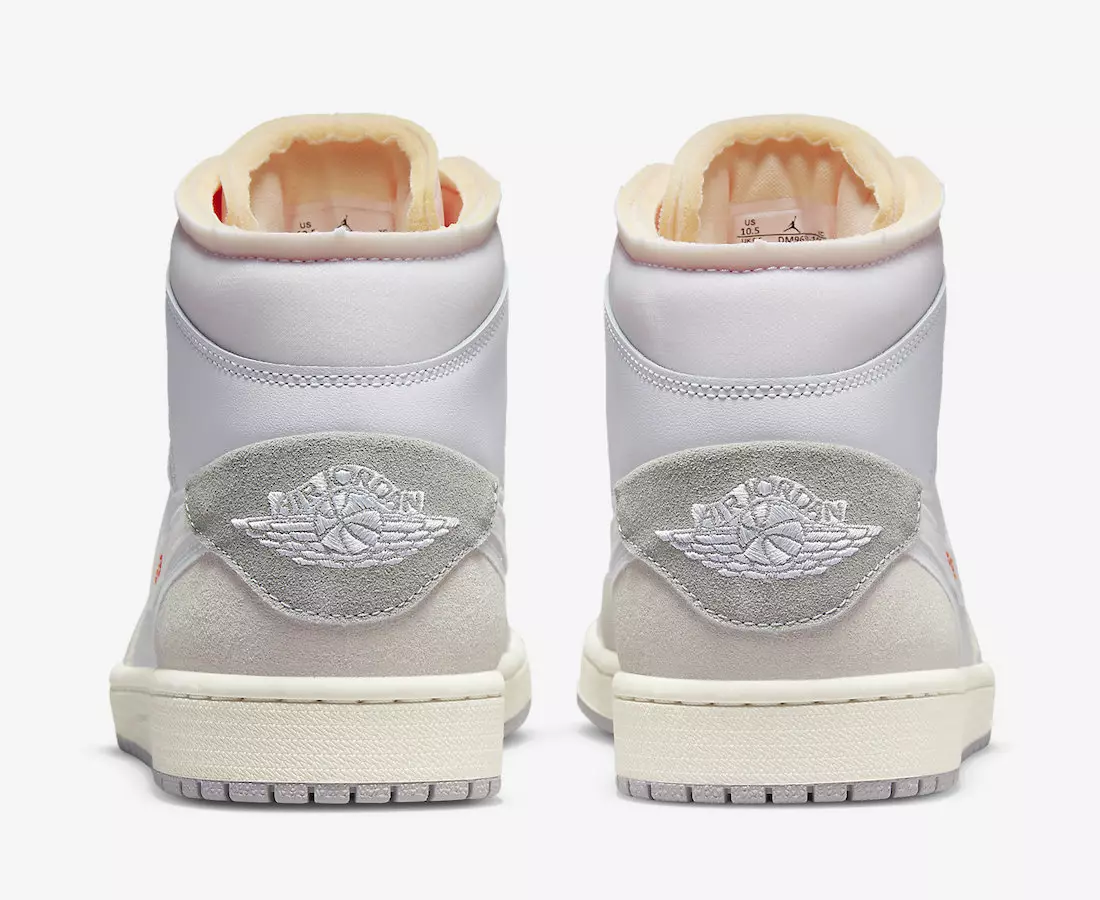 Air Jordan 1 Mid Inside Out DM9652-100 Utgivningsdatum