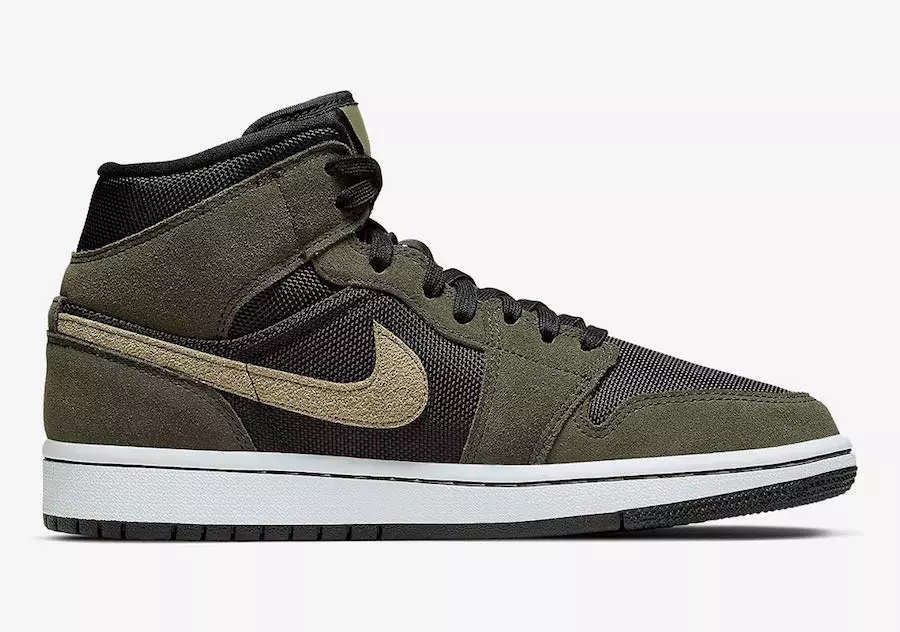 Air Jordan 1 Mid Olive Green BQ6472-030 Väljalaskekuupäev