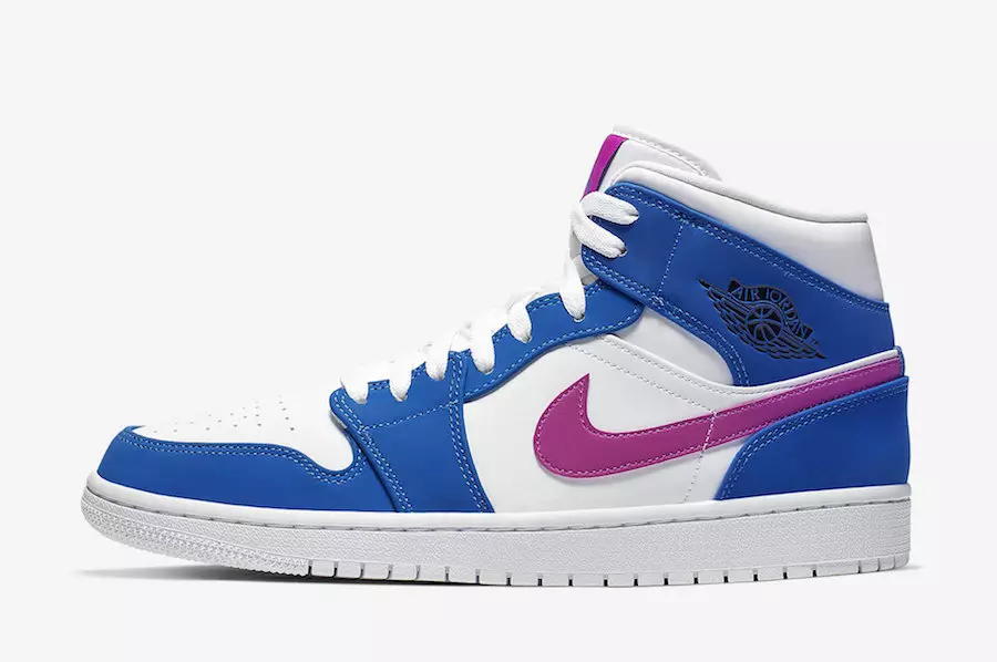 Air Jordan 1 Mid Hyper Royal Violet 554724-451 Megjelenés dátuma