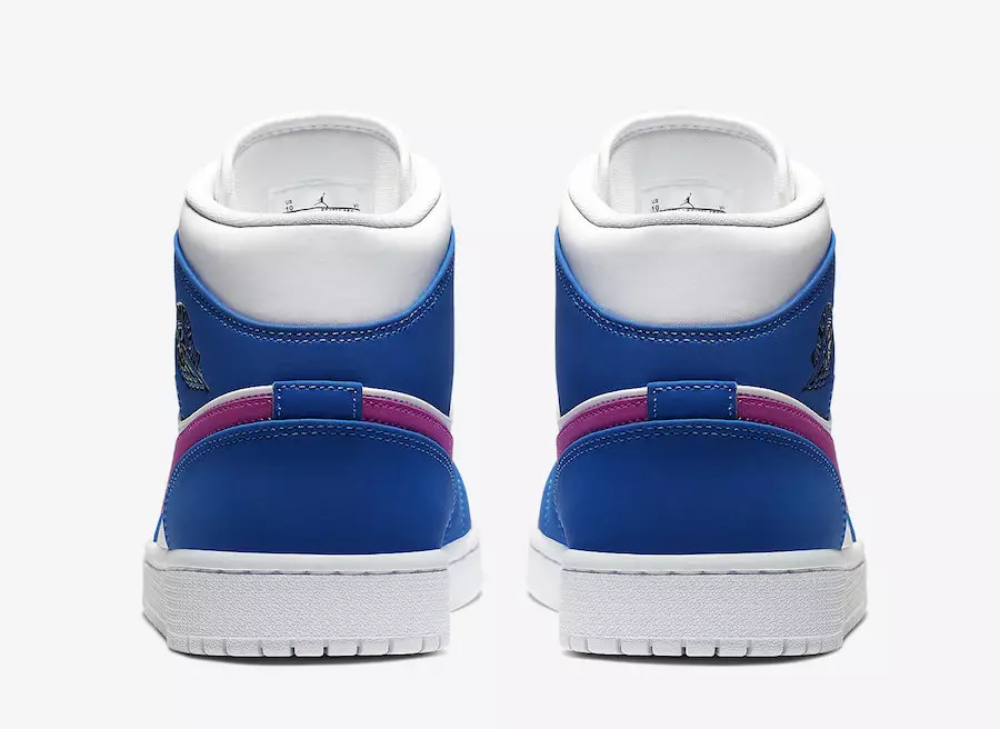 Датум на издавање Air Jordan 1 Mid Hyper Royal Violet 554724-451