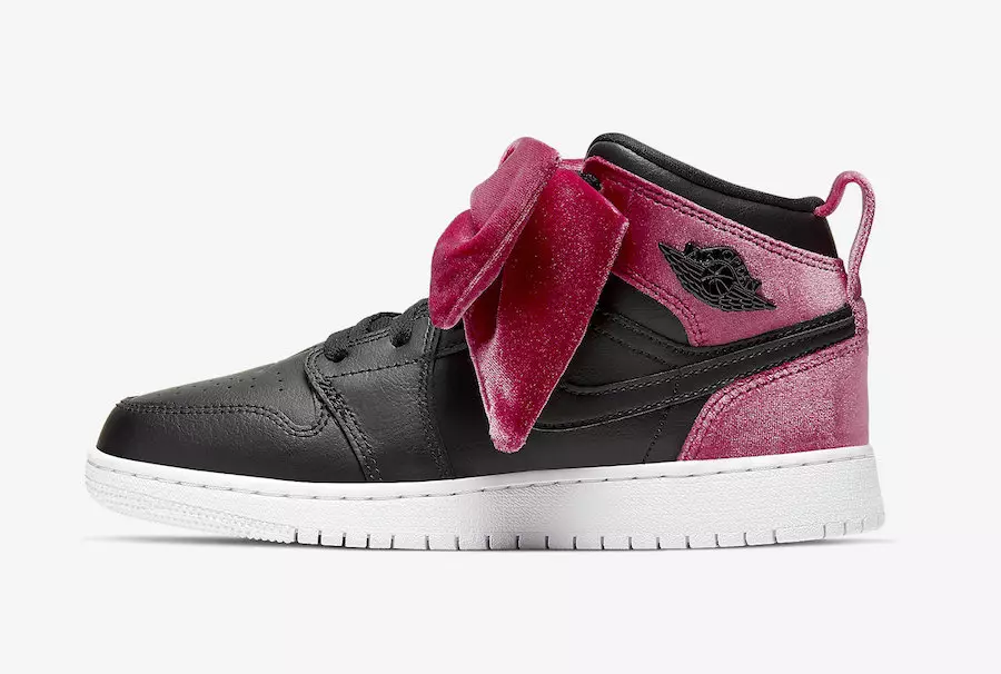 Air Jordan 1 Mid Bow Iswed Nobbli Aħmar CK5678-006 Data ta 'Ħruġ