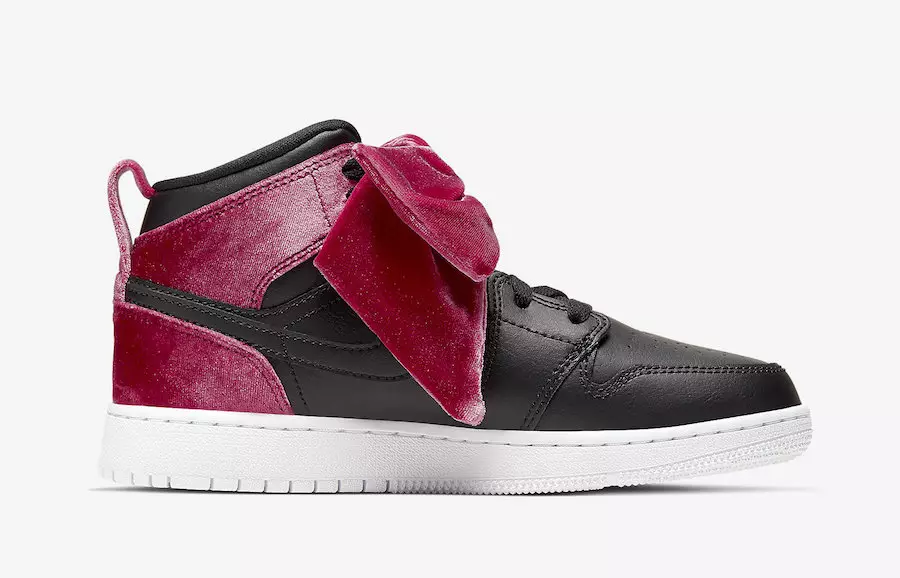 Air Jordan 1 Mid Bow Black Noble Red CK5678-006 Julkaisupäivä