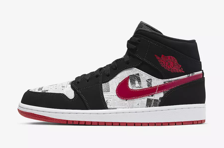 Akhbar Air Jordan 1 Mid SE 852542-061 Tarikh Tayangan