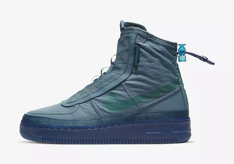 Nike Air Force 1 Shell Midnight Turquoise BQ6096-300 תאריך שחרור