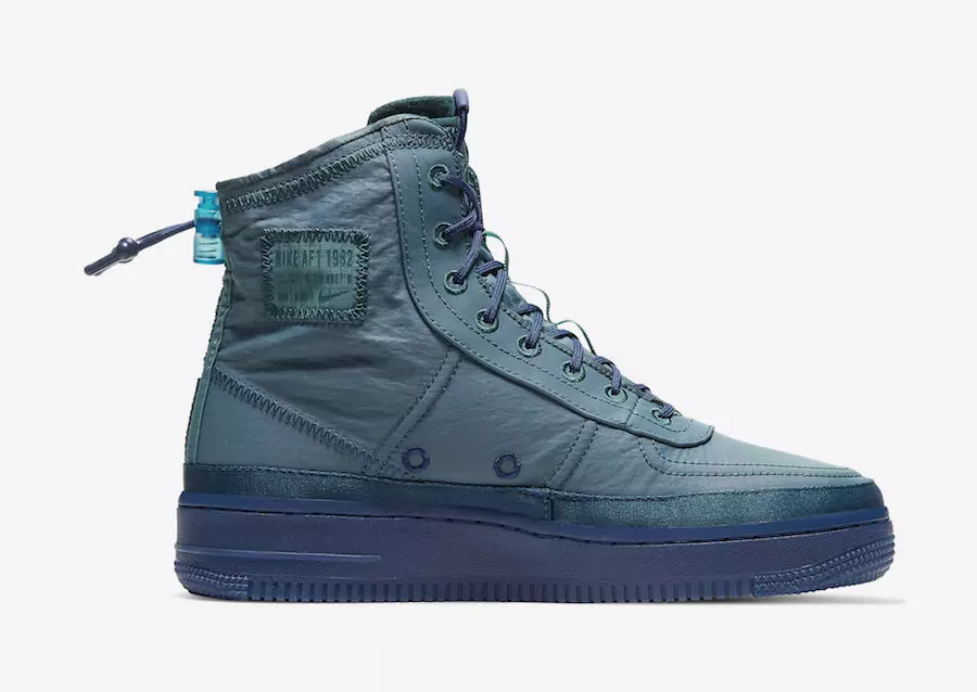 Nike Air Force 1 Shell Midnight Turquoise BQ6096-300 Data de lançamento